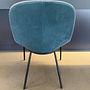 Walter Knoll Sheru Stoffstuhl Blauer Turmalin 6er Set 11