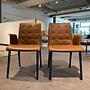 Walter Knoll Stuhl Liz wood 1323 Bezug Leder mit Armlehne 1
