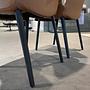 Walter Knoll Stuhl Liz wood 1323 Bezug Leder mit Armlehne 2