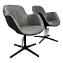 Walter Knoll Sheru Chair Leather Congress Grey Frame 0