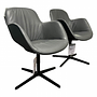 Walter Knoll Sheru Chair Leather Congress Grey Frame 9