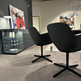 Walter Knoll Sheru Chair Leather Congress Grey Frame 6