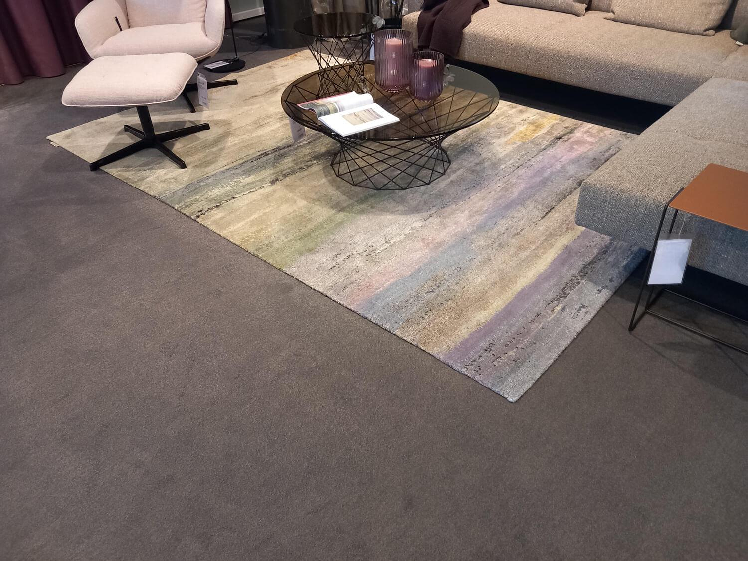 Walter Knoll Teppich Yungiyungi Rosa Beige Grün 3