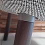 Vitra HAL Lounge Chair Stoff Credo Grau Ottoman 12
