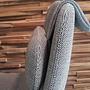 Vitra HAL Lounge Chair Stoff Credo Grau Ottoman 13