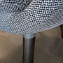 Vitra HAL Lounge Chair Stoff Credo Grau mit Hocker 7