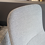 Vitra HAL Lounge Chair Stoff Credo Grau mit Hocker 5
