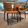 Walter Knoll Stuhl Liz wood 1323 Bezug Leder mit Armlehne 0