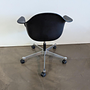 Eames Kunststoff Sessel PACC Stoff Checker Schwarz Weiß 8