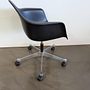 Eames Kunststoff Sessel PACC Stoff Checker Schwarz Weiß 11