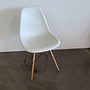 Eames Kunststoff-Seitenstuhl DSW Sitzschale Kunststoff Weiß 2