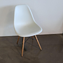Eames Kunststoff-Seitenstuhl DSW Sitzschale Kunststoff Weiß 8