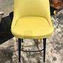 Walter Knoll Barhocker 376 Leder Pistazie Gestell Eiche 3