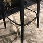Walter Knoll Barhocker 376 Leder Pistazie Gestell Eiche 6