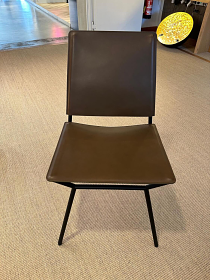 Walter Knoll Aisuu 1220 Stuhl Leder Metall Braun 11