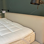 Walter Knoll Jaan Leder Congress Bett mit Matratzen 1