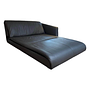 Walter Knoll Recamiere-Set Leder Chasmere Schiefer Schwarz 5