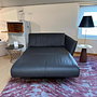 Walter Knoll Recamiere-Set Leder Chasmere Schiefer Schwarz 1