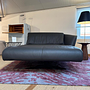Walter Knoll Recamiere-Set Leder Chasmere Schiefer Schwarz 7