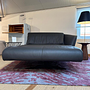 Walter Knoll Recamiere-Set Leder Chasmere Schiefer Schwarz 2