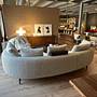 Walter Knoll Ecksofa Maaru Stoff Safire Sage Grün mit Kissen 14