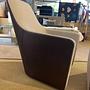 Walter Knoll Sessel Foster 520-10C Flanell Grau mit Hocker 3