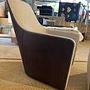 Walter Knoll Sessel Foster 520-10C Flanell Grau mit Hocker 12