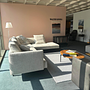 Muud Ecksofa Stoff Weave 7757 Pearl Textil Creme 8