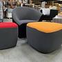 Walter Knoll Sessel Seating Stone mit 2 Hockern 6