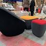 Walter Knoll Sessel Seating Stone mit 2 Hockern 9