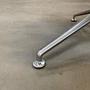Schalensessel FK Leder Congress Rot Gestell Aluminium 10