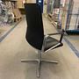 Sessel Leadchair Leder Elen 65 Schwarz Aluminium 2