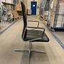 Sessel Leadchair Leder Elen 65 Schwarz Aluminium 5