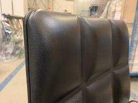 Sessel Leadchair Leder Elen 65 Schwarz Aluminium 11