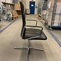 Sessel Leadchair Leder Elen 65 Schwarz Aluminium 12