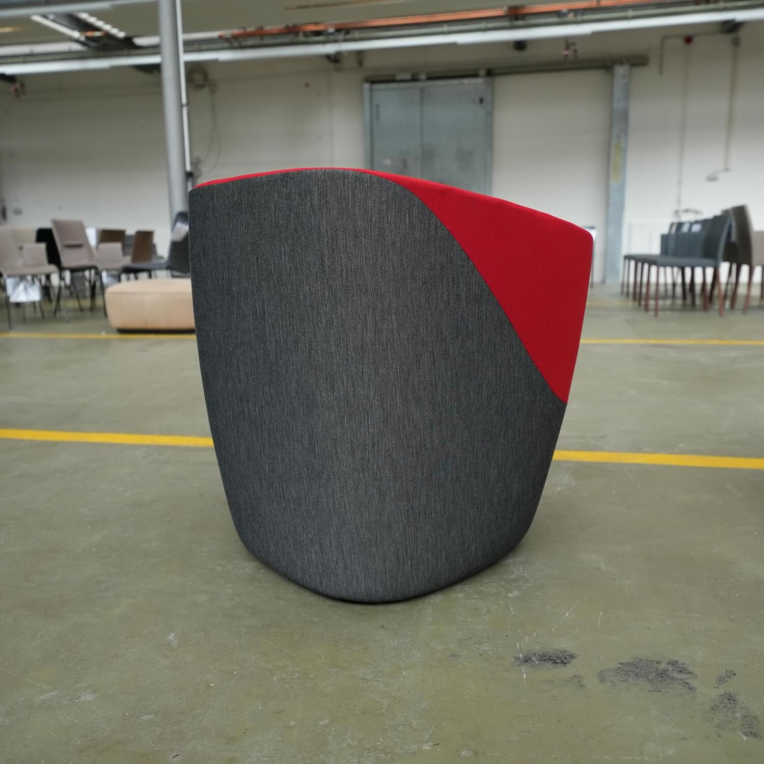 Walter Knoll Sitzsteine 276-10 Rot und Grau 6