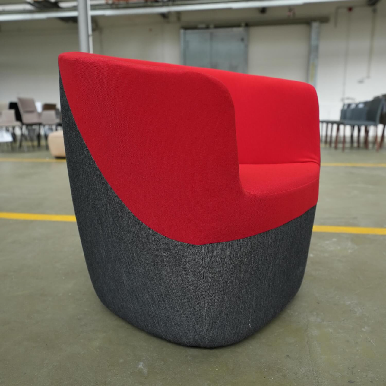 Walter Knoll Sitzsteine 276-10 Rot und Grau 11