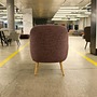 Walter Knoll Sessel 375-10 Stoff Gaia 7887 Eiche Weiß 2