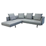 Walter Knoll Ecksofa Muud Stoff Puro Silbergrau 0