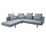 Walter Knoll Ecksofa Muud Stoff Puro Silbergrau 6