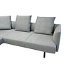 Walter Knoll Ecksofa Muud Stoff Puro Silbergrau 9