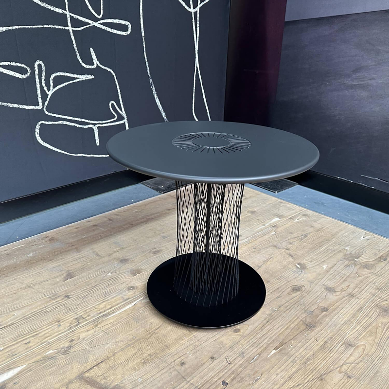 Walter Knoll Vladi Side Table 106 Fine Texture Black 9