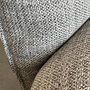 Walter Knoll Sessel Ishino Stoff Kies Grau mit Lederrücken 5