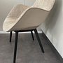 Walter Knoll Stuhl Sheru 1441 C Stoff Rücken Leder 9