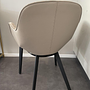 Walter Knoll Stuhl Sheru 1441 C Stoff Rücken Leder 8