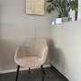 Walter Knoll Stuhl Sheru 1441 C Stoff Rücken Leder 6