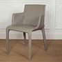 Walter Knoll Gio Stuhl Leder Torro Stone mit Armlehnen 0