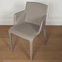 Walter Knoll Gio Stuhl Leder Torro Stone mit Armlehnen 4
