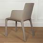 Walter Knoll Gio Stuhl Leder Torro Stone mit Armlehnen 3