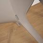 Walter Knoll Gio Stuhl Leder Torro Stone mit Armlehnen 14